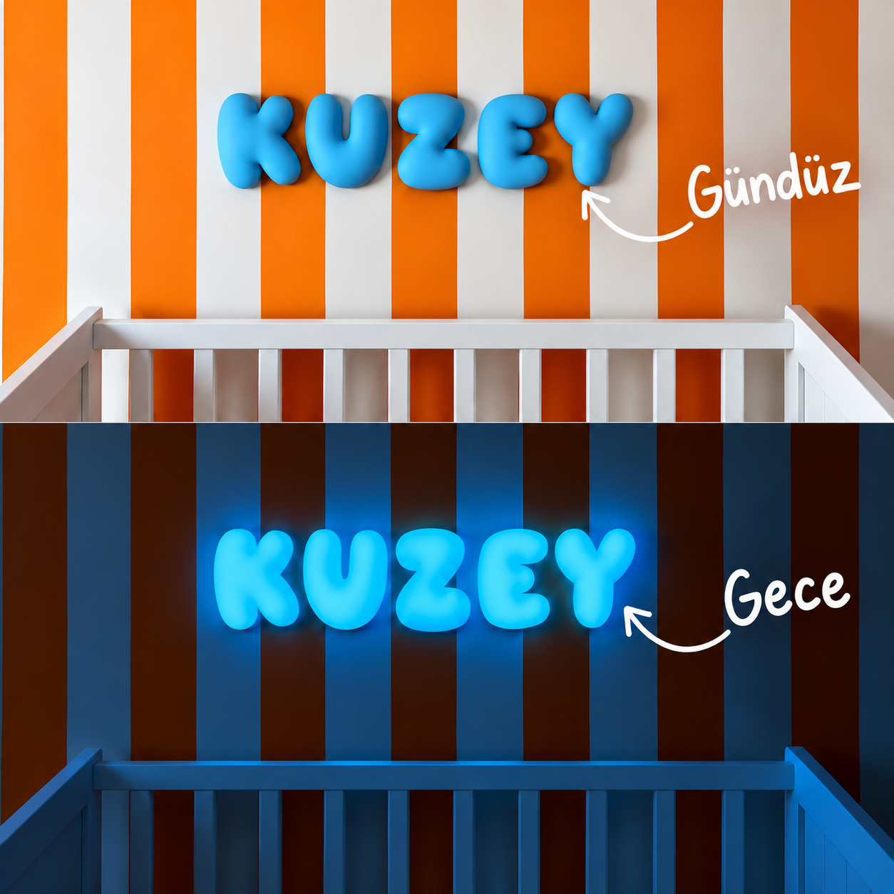 Kişiye Özel 3D Bubble Harf | 12 cm görseli 4
