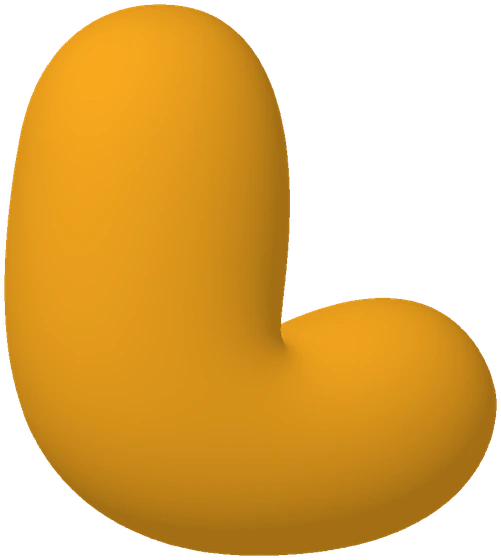 L Bubble harf